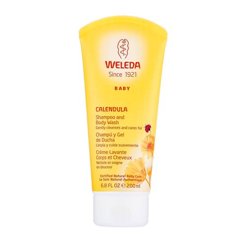 Shampoo & Body Wash Natural de Calêndula 200ml – Weleda