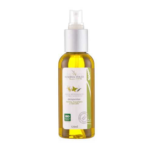 Óleo após Banho e para Massagem Natural Despertar 120g – Reserva Folio