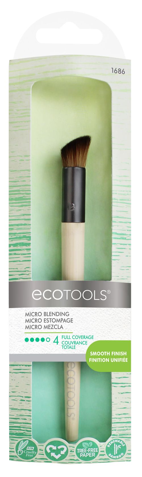 Pincel para Misturas Micro Blending N° 1686 – Ecotools