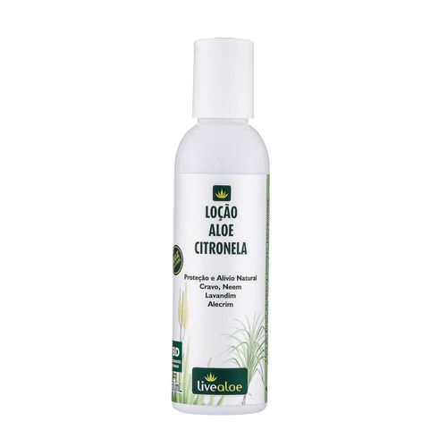 Loção Natural Aloe Citronela 200ml – Livealoe