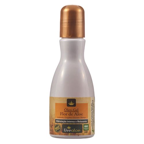 Óleo Gel Flor de Aloe Natural 120ml – Livealoe