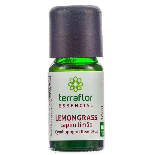 Óleo Essencial Natural de Lemongrass (Capim-limão) 10ml – Terra Flor