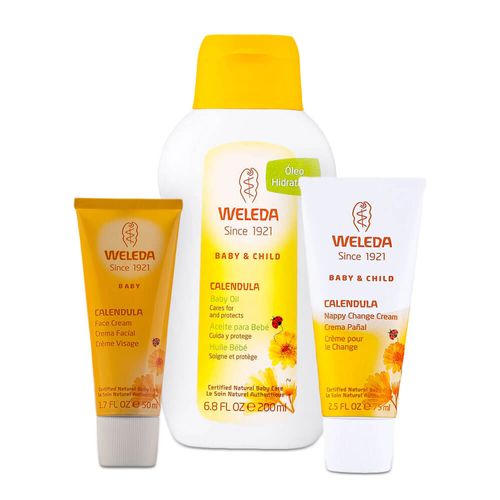 Kit Natural Pós Banho para Bebê - Weleda