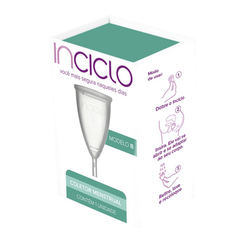 Coletor Menstrual Modelo B com 1 Unidade – Inciclo