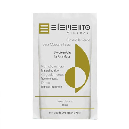 Bio Argila Verde 30g - Elemento Mineral