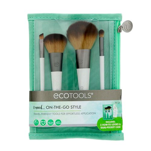 Kit Pincéis Veganos para viagem  n° 1613 – Ecotools