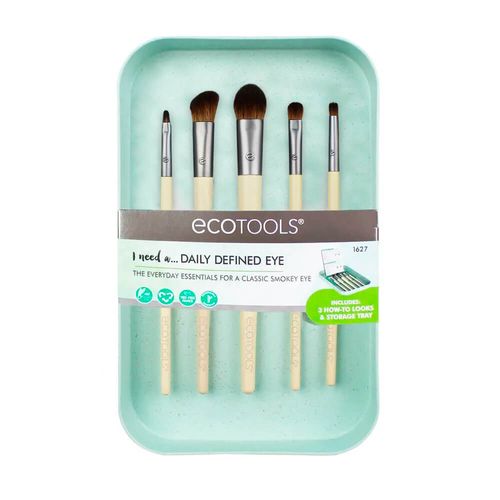 Kit com 5 Pincéis para Sombra Five Piece Travel Collection N° 1627 – Ecotools