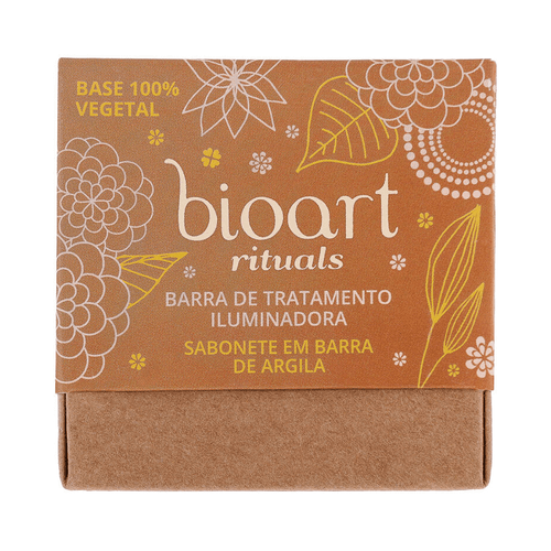 Sabonete Natural de Argila Dourada e Gengibre 100g - Bioart