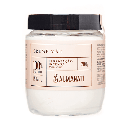 Creme Corporal Mãe de Hidratação Intensa Sem Perfume 200g - Almanati
