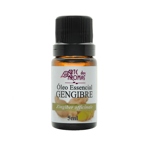 Óleo Essencial de Gengibre 5ml - Arte dos Aromas