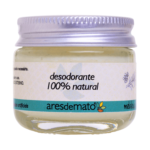 Desodorante Natural em Creme de Melaleuca, Cipreste e Alecrim 33g – Ares de Mato
