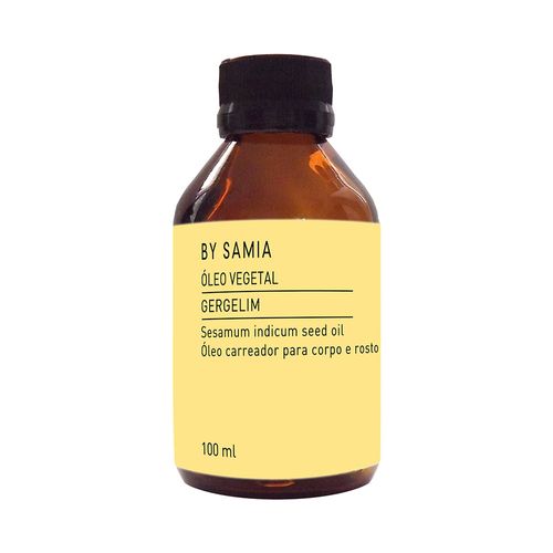 Óleo Vegetal de Gergelim  100ml – By Samia