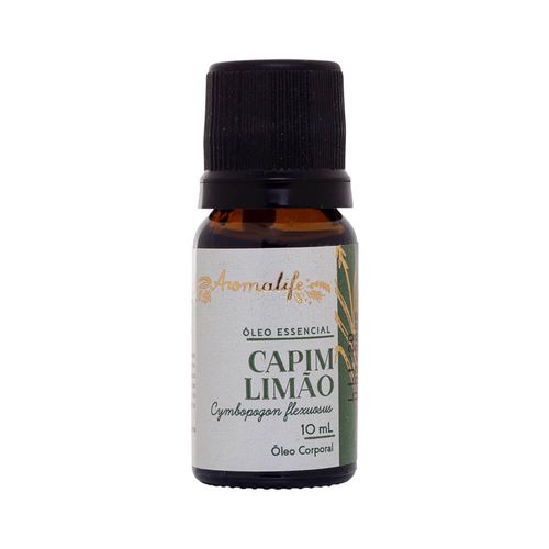 Óleo Essencial de Capim Limão Orgânico 10ml - Aromalife