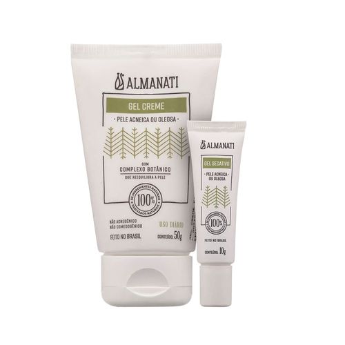 Kit de Tratamento Vegano para Pele Acneica e com Cravos - Almanati