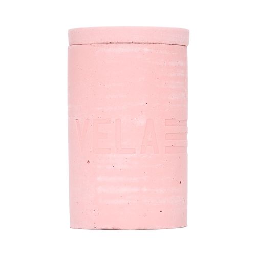 Vela Aromática Natural Concreto Rosa 198g – Vela Made In São Paulo