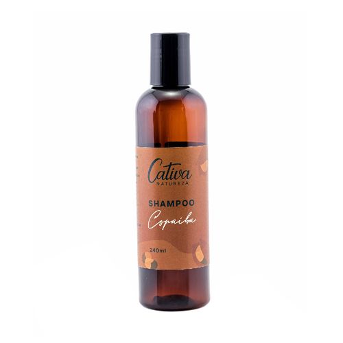 Shampoo Natural Copaíba para Cabelos Oleosos 240ml – Cativa Natureza