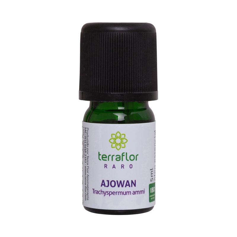 Óleo Essencial de Ajowan 5ml da Terra Flor Use Orgânico
