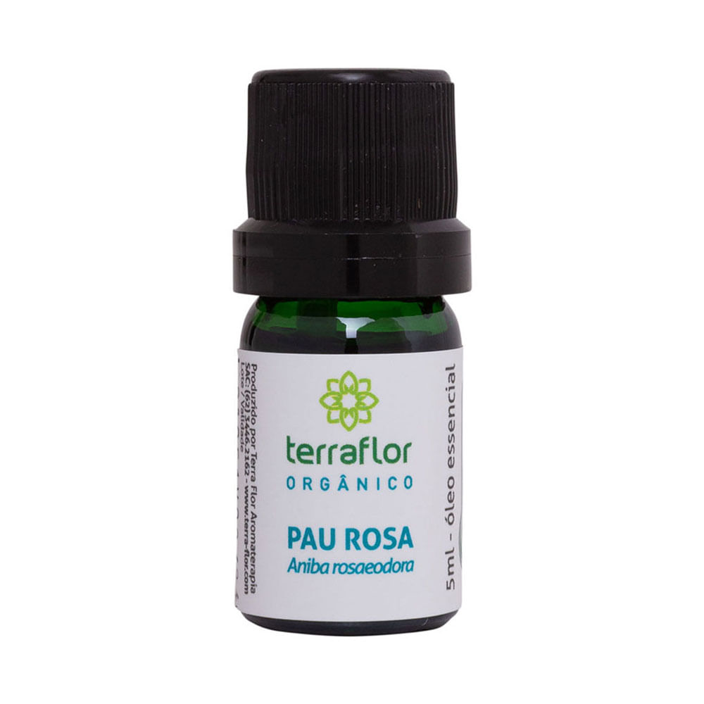 Óleo Essencial de Pau Rosa Orgânico 5ml - Terra Flor - Use Orgânico