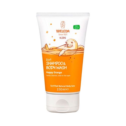 Shampoo & Body Wash 2 em 1 de Laranja 150ml - Weleda