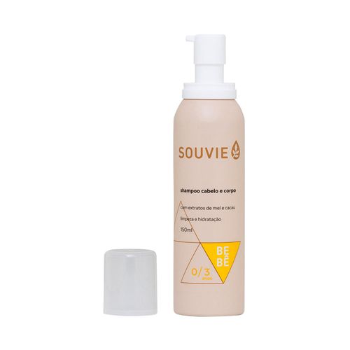 Shampoo Cabelo e Corpo Bebê 150ml - Souvie