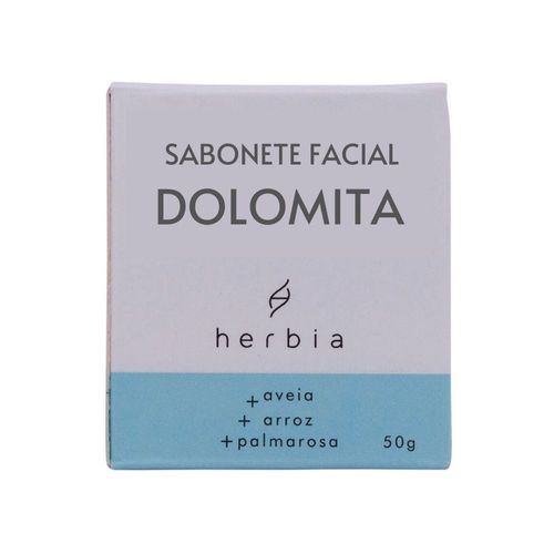 Sabonete Facial de Dolomita com Argila Branca 50g – Herbia