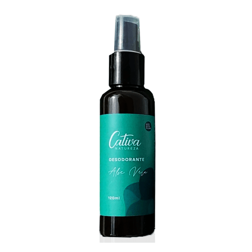 Desodorante Spray Natural de Aloe Vera 120ml – Cativa Natureza