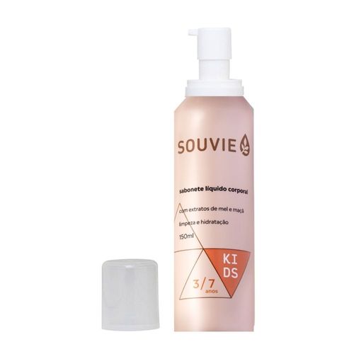 Sabonete Líquido Corporal Kids (3 à 7 anos) 150ml – Souvie