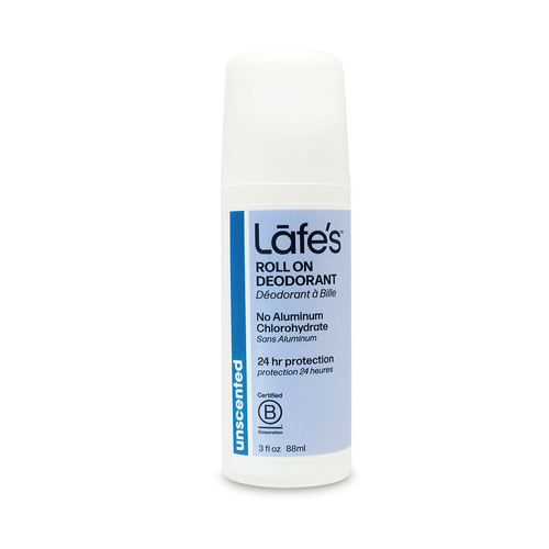 Desodorante Roll-on Natural Sem Fragrância Unscented 88ml - Lafe's