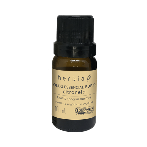 Óleo Essencial de Citronela Orgânico 10ml – Herbia