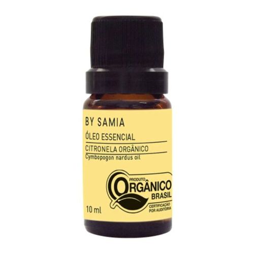 Óleo Essencial de Citronela Orgânico 10ml – By Samia