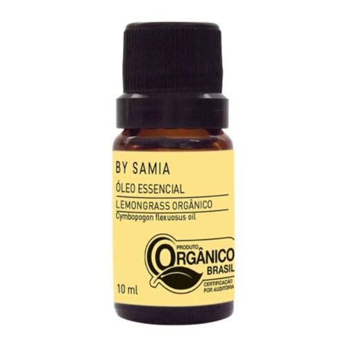 Óleo Essencial de Lemongrass Orgânico 10 ml - By Samia