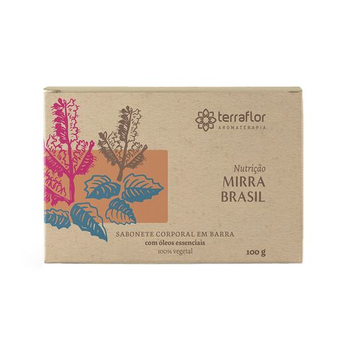 Sabonete Natural Mirra Brasil 100g - Terra Flor