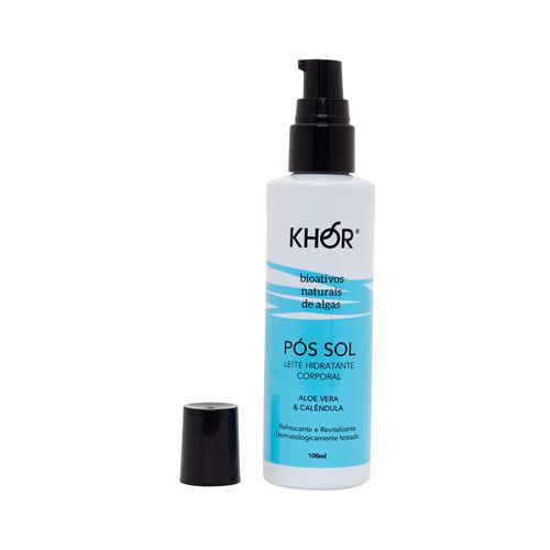 Leite Hidratante Pós-Sol Natural 100ml - Khor Cosmetics