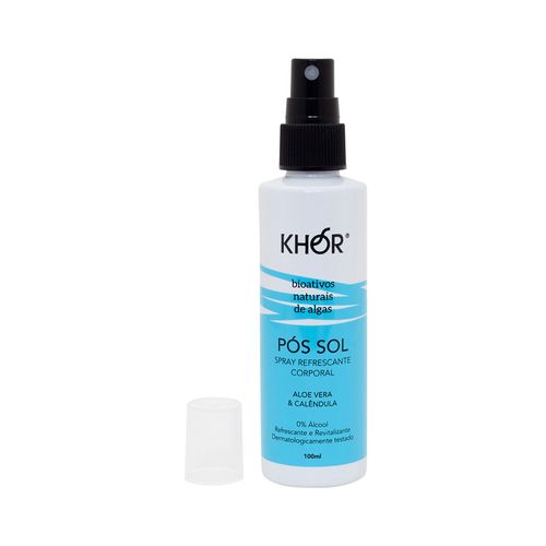 Spray Refrescante Corporal Pós-Sol Natural 100ml - Khor Cosmetics