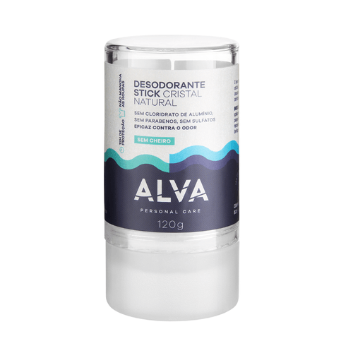Desodorante Stick Kristall Sensitive 120g - Alva
