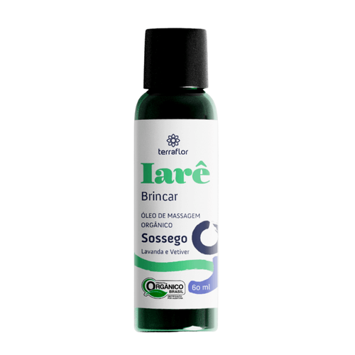 Óleo de Massagem Infantil Sossego de Lavanda e Vetiver Iarê 60ml - Terraflor