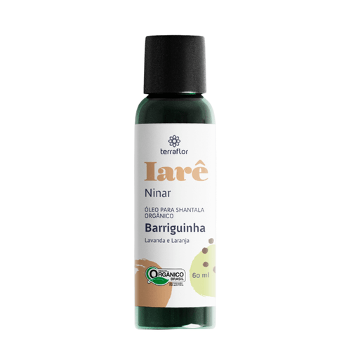 Óleo de Massagem Shantala Orgânico Barriguinha Lavanda e Laranja Iarê 60ml - Terraflor