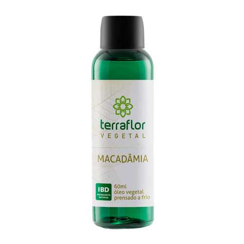 Óleo de Macadâmia Natural 60ml - Terra Flor