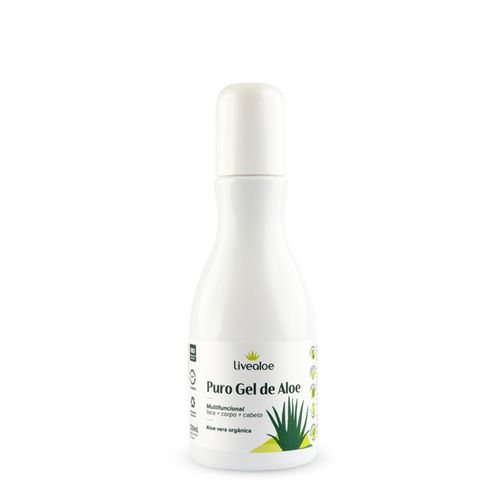 Puro Gel Babosa Multifuncional Natural de Aloe 120ml – Livealoe