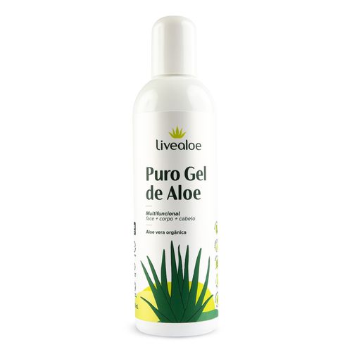 Puro Gel Babosa Multifuncional Natural de Aloe 240ml – Livealoe