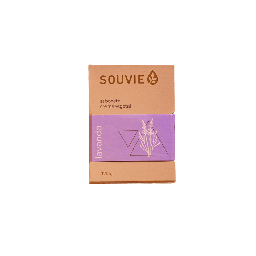 Sabonete Em Barra de Lavanda 120g - Souvie