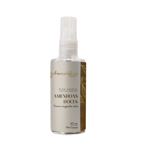 Óleo Vegetal de Amêndoas Doces 60ml - Aromalife