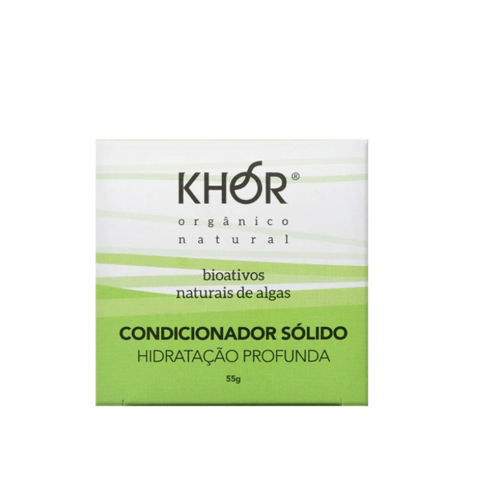 Condicionador Em Barra para Cabelos Secos 55g - Khor