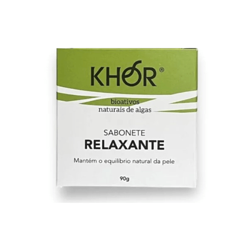 Sabonete Natural Facial e Corporal Em Barra Relaxante 90g - Khor Cosmetics