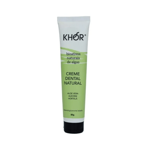 Creme Dental Natural 80g - Khor Cosmetics