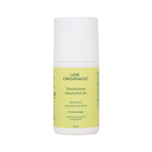 Desodorante Natural Lemongrass e Sálvia 55ml - Use Orgânico