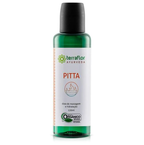 Óleo de Massagem Corporal Orgânico e Ayurveda PITTA 120ml - Terra Flor