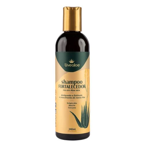 Shampoo Fortalecedor Natural 240ml - Livealoe
