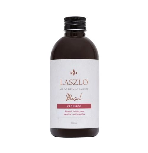 Óleo de Massagem Masol (Girassol, Linhaça e Coco Palmiste) 200ml - Laszlo
