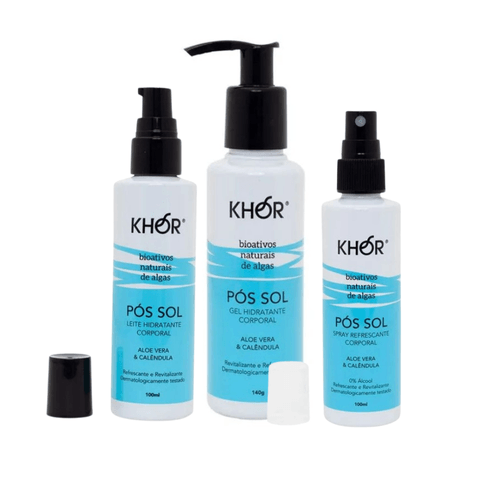 Kit Corporal Pós Sol - Khor Cosmetics
